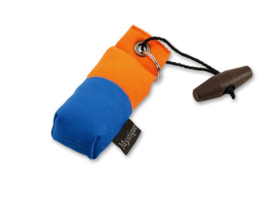 Mystique Sleutelhanger dummy lichtblauw/oranje