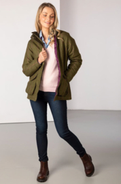 Rydale Dames Wrelton Tweed Jas Dark Green Check