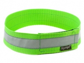 Halsband reflecterend - neon groen