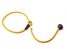 Short leash 6mm - 65 cm oranje
