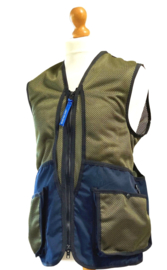 Sporting Saint Training Vest - Olive & Navy