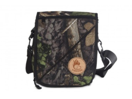 Firedog Messenger Bag - woodland camo