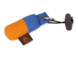 Sleutelhanger dummy blauw/oranje