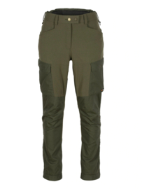 Pinewood Dames Broek Dog Sports Trainer Extreme Mosgroen