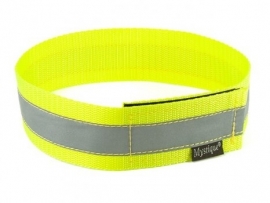 Halsband reflecterend - neon geel