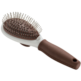 Hunter Grooming brush - zelfreinigend - large