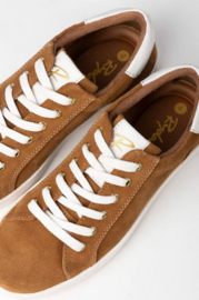 Rydale Dames Helmsley Suede Trainer Tan