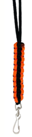 Sporting Saint Fluitkoord Cobra - Black/Orange