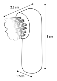 Vingertandenborstel set