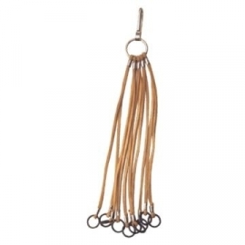 Wildstrop naturel leder