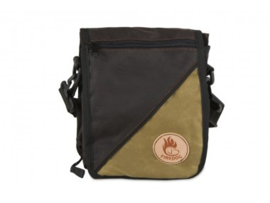 Firedog Messenger Bag  - wax - bruin/licht khaki