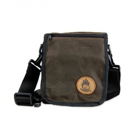 Firedog Messenger Bag  - wax - bruin