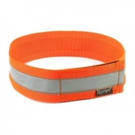 Halsband reflecterend - neon oranje