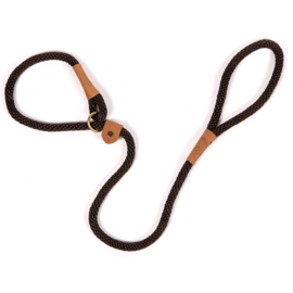 Ruff & Tumble slip lead - 9 mm - bruin