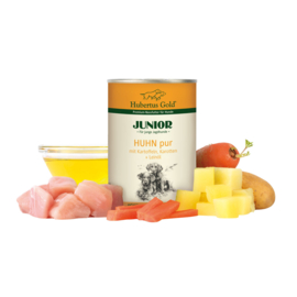 Blikvoer 400g Junior Kip