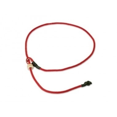 Short leash  80 cm rood