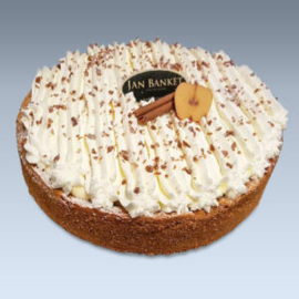 Appel kaneel taart 12 personen JB