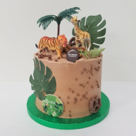 Jungle taart 10-12 personen