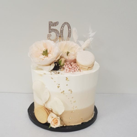 Sarah 50 taart
