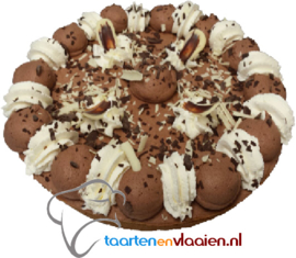 Chocoladevlaai 12 personen JB