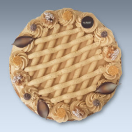 Mokka royal vlaai 12 personen JB