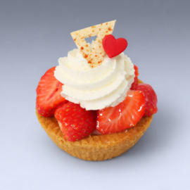 Aardbeien rondjes 4 stuks