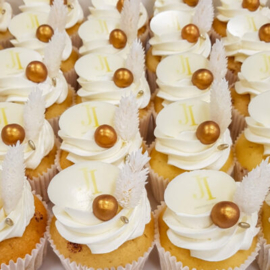 Cupcake H │à 4 stuks