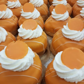 Oranje Bosbollen à 4 stuks JB