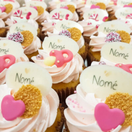 Cupcake geboorte 4 (4 Stuks)