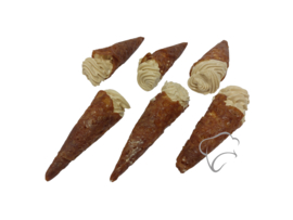 Crème hoorntjes à 6 stuks