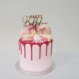 Roze & Beauty drip cake