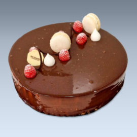 Chocoladetaart 12 personen