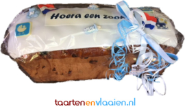 Geboorte rozijnen brood 700g