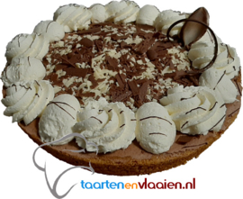 Chocoladevlaai 8 personen JB