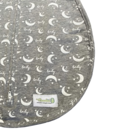 Swaddle Woombie Grow With Me Moon and Stars 0-18 months