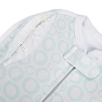 Swaddle Woombie Convertible Mint O's 0-3 months