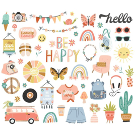 Boho Sunshine Bits & Pieces Die-Cuts