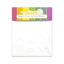 Organic Floral Coloring Stencil