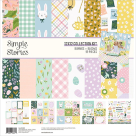 Bunnies & Blooms Collection Kit 12"X12"
