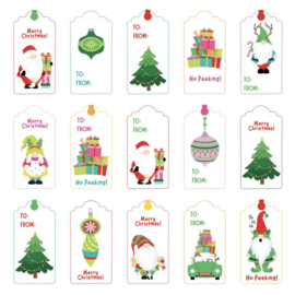 Tulla & Norbert's Christmas Party Cardstock Die-Cut Sheet Christmas Morning