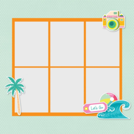 Just Beachy Simple Pages Page Pieces