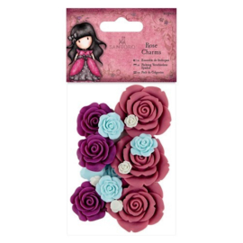 Gorjuss Rose Charms