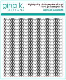 Close Knit Background Stamps