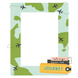 Happy Travels Chipboard Frames