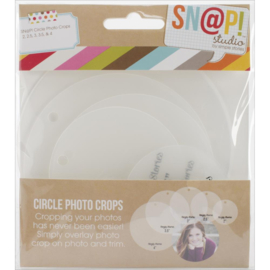 Circle Photo Crops 5/Pkg