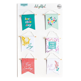 Delightful Hanging Banners Stickers
