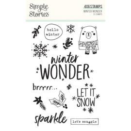 Winter Wonder Photopolymer Clear Stamps