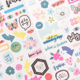 Brave & Bold Cardstock Stickers