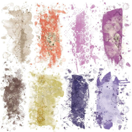 ARToptions Plum Grove Color Wash Rub-Ons 12"X12"