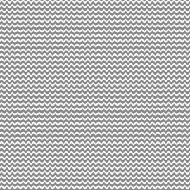Patterned single-sided grey chevron